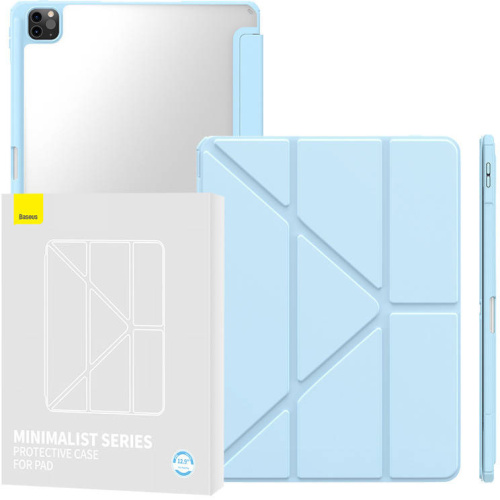 Hurtownia Baseus - 6932172630973 - BSU4073 - Etui Baseus Minimalist Apple iPad Pro 12.9 2020/2021/2022 (4., 5. i 6. generacji) (jasno niebieski) - B2B homescreen
