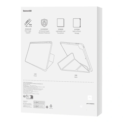Etui Baseus Minimalist Apple iPad Pro 11 2018/2020/2021/2022 (1., 2., 3. i 4. generacji) (białe)