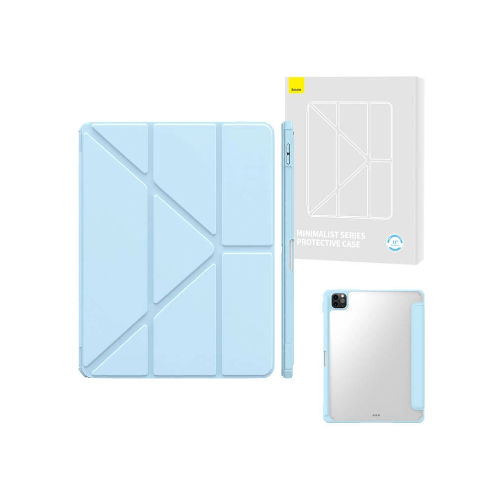 Hurtownia GSM - Etui Baseus Minimalista Apple iPad Pro 11 2018/2020/2021/2022 (1., 2., 3. és 4. generáció) (kék) - BSU4076 - {ean13} - Hurt
