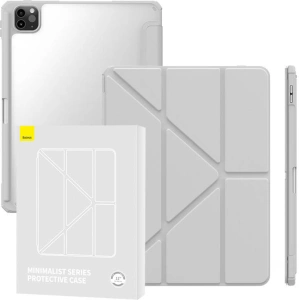 Hurtownia GSM - Etui Baseus Minimalista Apple iPad Pro 11 2018/2020/2021/2022 (1., 2., 3. és 4. generáció) (szürke) - BSU4078 - {ean13} - Hurt