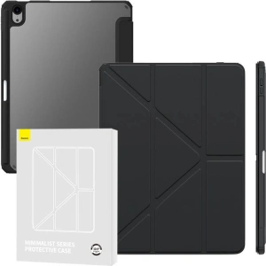 Hurtownia GSM - Etui Baseus Minimalist Apple iPad Air 10.9 2020/2022 (4. a 5. generace) / iPad Air 11 2024 (6. generace) (černé) - BSU4079 - {ean13} - Hurt
