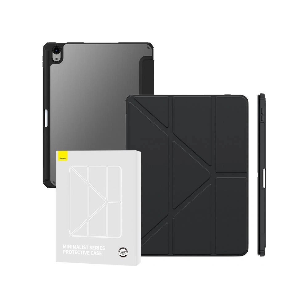 Hurtownia GSM - Etui Baseus Minimalist Apple iPad Air 10.9 2020/2022 (4. und 5. Generation) / iPad Air 11 2024 (6. Generation) (schwarz) - BSU4079 - {ean13} - Hurt