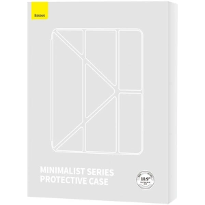 Hurtownia GSM - Etui Baseus Minimalist Apple iPad Air 10.9 2020/2022 (4. a 5. generace) / iPad Air 11 2024 (6. generace) (bílé) - BSU4080 - {ean13} - Hurt