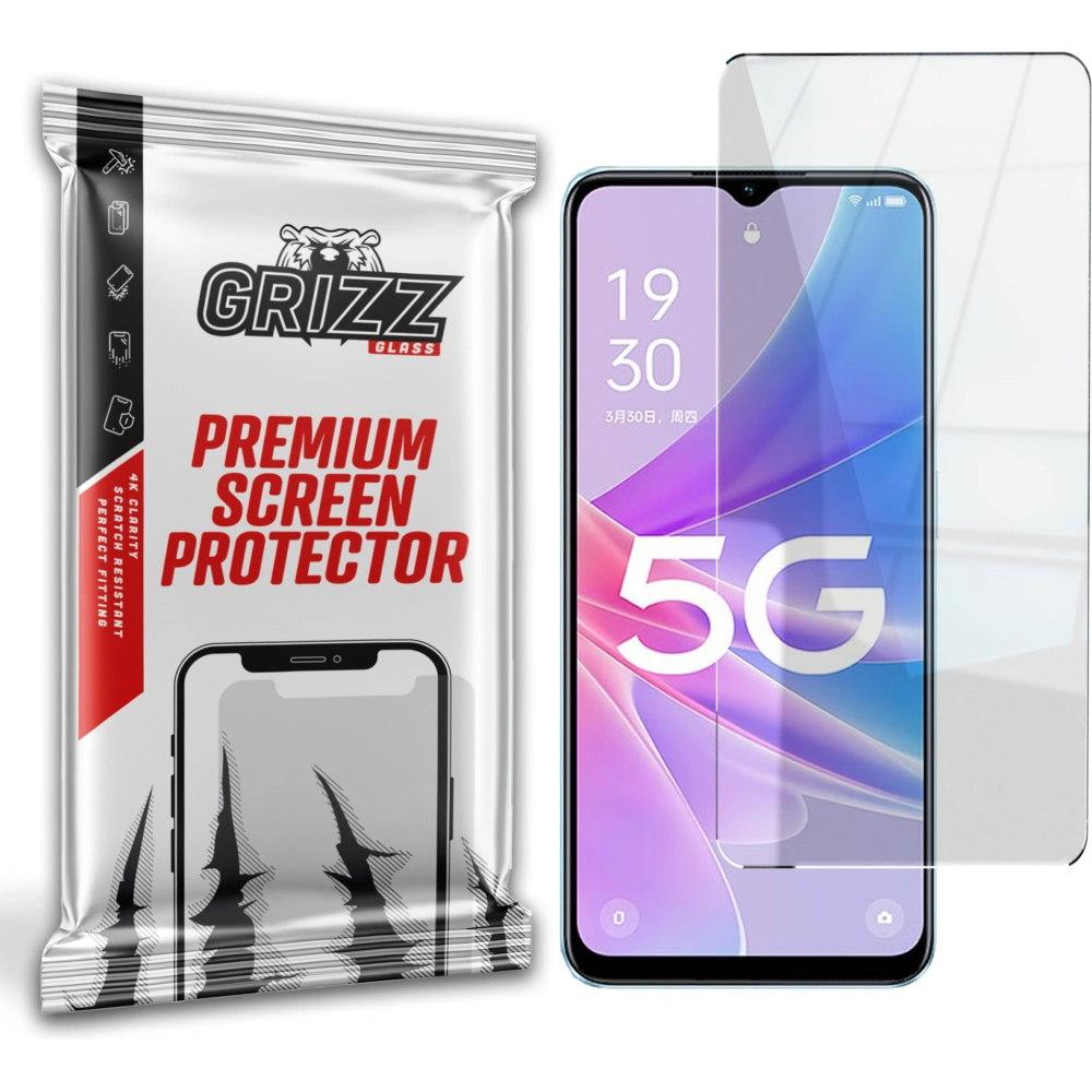 Wholesale GrizzGlass HybridGlass Oppo A1x 5G - GRZ4840 - {ean13} - Hurt