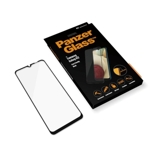 Szkło hartowane PanzerGlass E2E Regular Samsung Galaxy A12 black/czarny