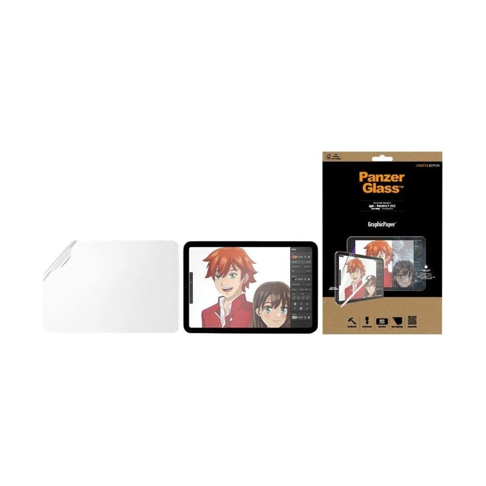 Wholesale PanzerGlass GraphicPaper Apple iPad mini 2021 (6 gen) / iPad mini 8.3" 2024 7gen Case Friendly Antibacterial - PZG393 - {ean13} - Hurt