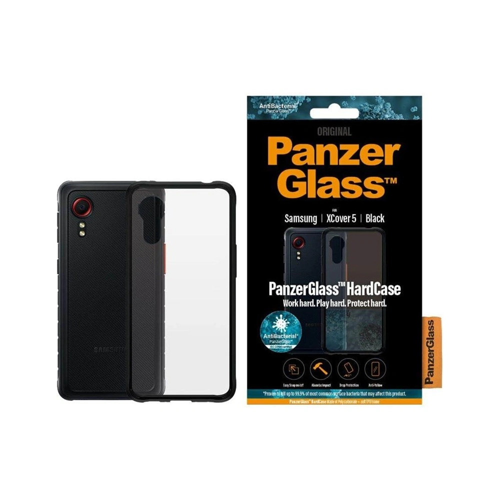 Hurtownia GSM - Etui PanzerGlass HardCase Samsung Galaxy XCover 5 Schwarz AB - PZG394 - {ean13} - Hurt