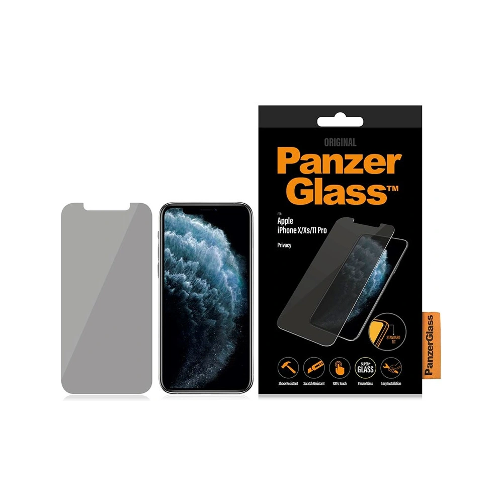 Hurtownia GSM - Gehärtetes Glas PanzerGlass Standard Super+ Apple iPhone 11 Pro/XS/X - PZG397 - {ean13} - Hurt