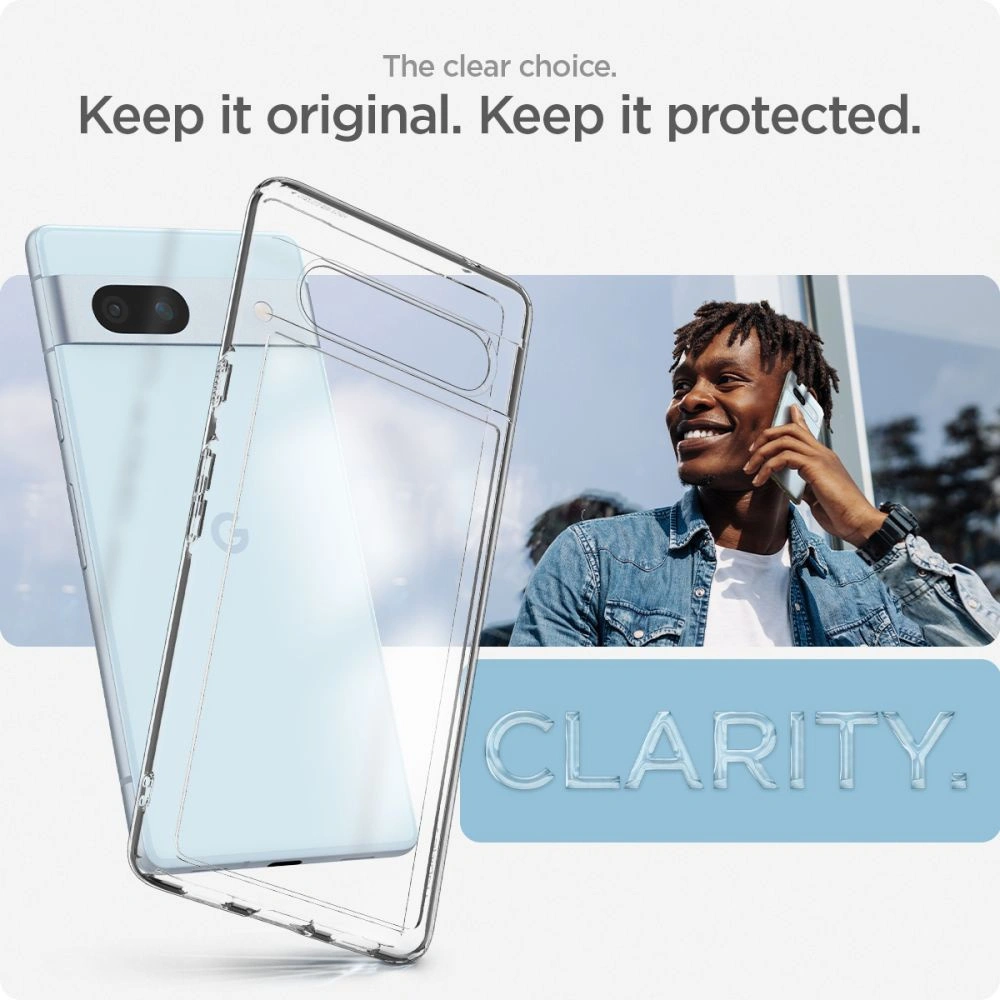 Hurtownia GSM - Etui Spigen Ultra Hybrid Google Pixel 7a Kristálytiszta - SPN2859 - {ean13} - Hurt