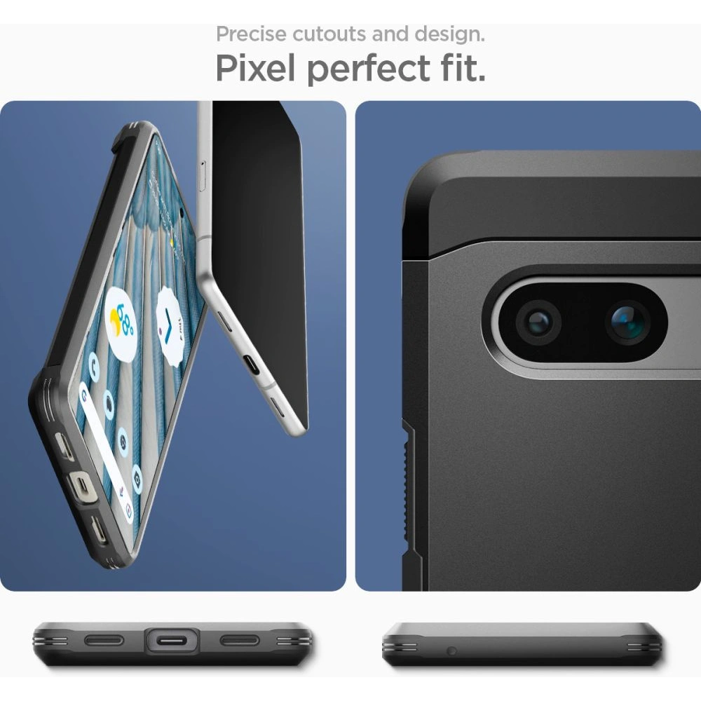 Hurtownia GSM - Etui Spigen Tough Armor Google Pixel 7a Fekete - SPN2860 - {ean13} - Hurt
