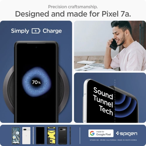 Etui Spigen Tough Armor Google Pixel 7a Black