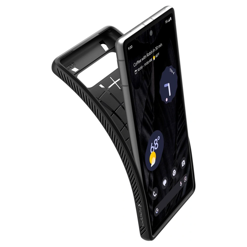 Hurtownia GSM - Etui Spigen Liquid Air Google Pixel 7a Negru Mat - SPN2861 - {ean13} - Hurt