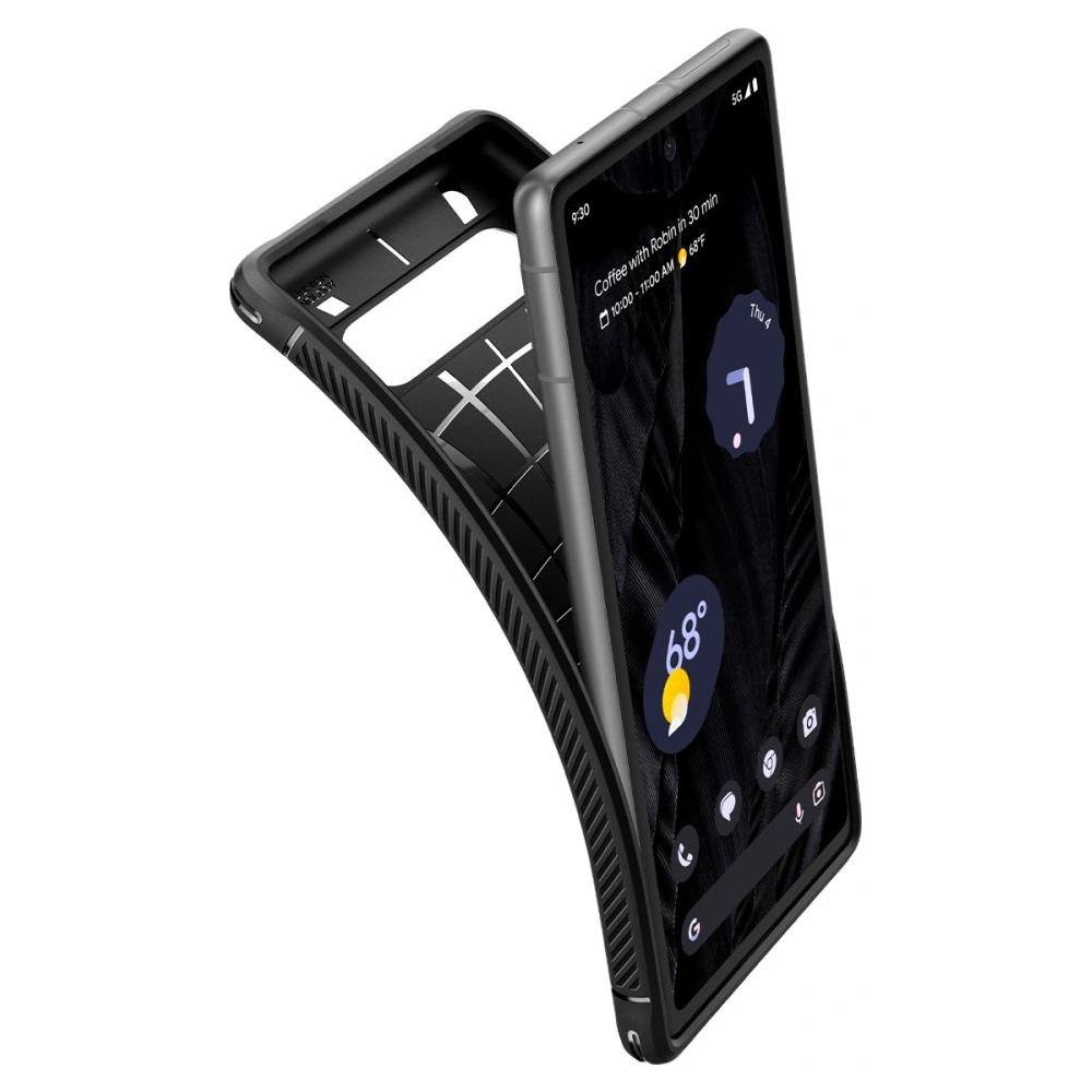 Hurtownia GSM - Etui Spigen Rugged Armor Google Pixel 7a Matt Fekete - SPN2862 - {ean13} - Hurt