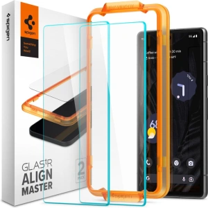 Hurtownia GSM - Gehärtetes Glas Spigen GLAS.tR AlignMaster Google Pixel 7a Clear [2 PACK] - SPN2863 - {ean13} - Hurt
