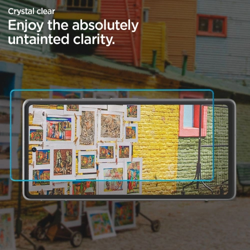 Szkło hartowane Spigen GLAS.tR AlignMaster Google Pixel 7a Clear [2 PACK]