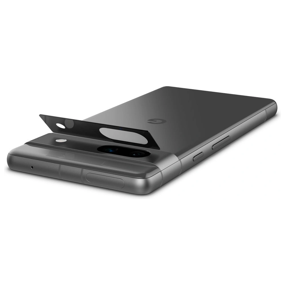 Hurtownia GSM - Sticlă securizată pentru aparat Spigen Optik.tr ez Fit Camera Protector Google Pixel 7a Negru [2 PACK] - SPN2864 - {ean13} - Hurt