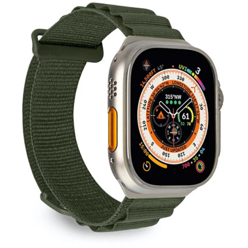 Puro Distributor - 8018417442827 - PUR693 - Puro Extreme Band Apple Watch 4/5/6/7/SE/8/9/Ultra 44/45/49mm (Army Green) - B2B homescreen
