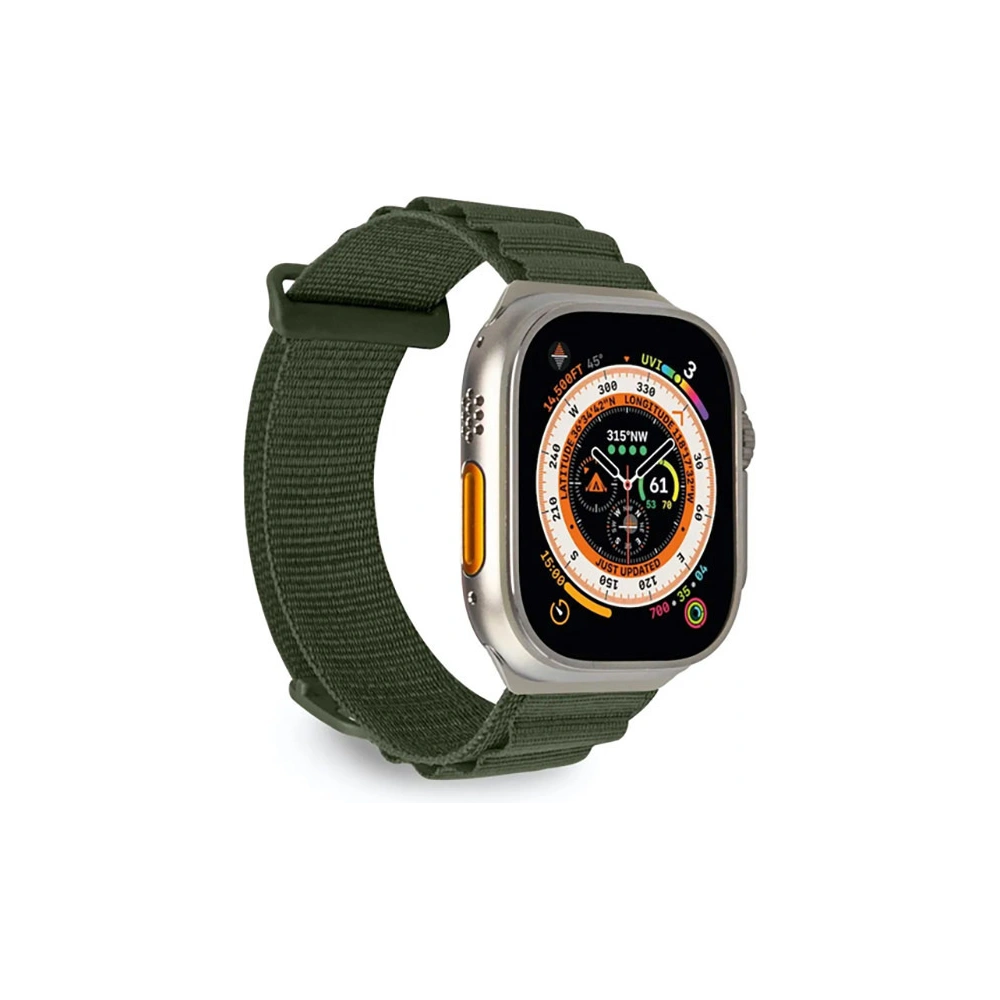 Hurtownia GSM - Pasek Puro Extreme Band Apple Watch 4/5/6/7/SE/8/9/Ultra 44/45/49mm (Armádní zelená) - PUR693 - {ean13} - Hurt