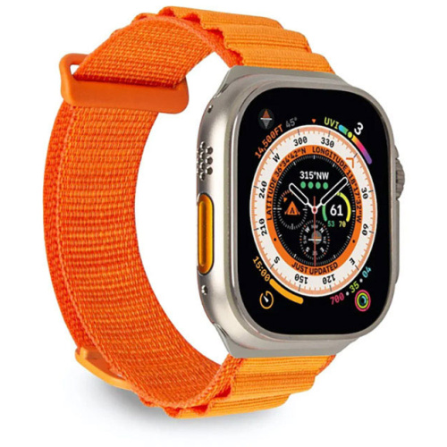Hurtownia Puro - 8018417442810 - PUR694 - Pasek Puro Extreme Band Apple Watch 4/5/6/7/SE/8/9/Ultra 44/45/49mm (Orange) - B2B homescreen