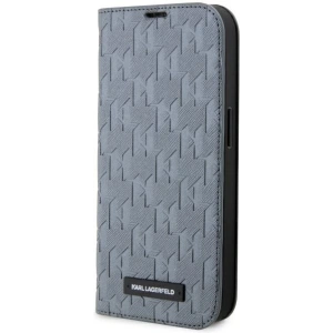 Hurtownia GSM - Etui Karl Lagerfeld KLBKP14LSAKLHPG Apple iPhone 14 Pro husa carte argintie/silver Saffiano Monogram - KLD1568 - {ean13} - Hurt