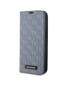 Karl Lagerfeld KLBKP14SSAKLHPG Apple iPhone 14 bookcase silver Saffiano Monogram