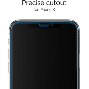 Gehärtetes Glas Spigen GLAS.tR Slim Apple iPhone 11 Pro Schwarz [2 PACK]