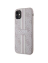 Wholesale Guess GUHMN61P4RPSP Apple iPhone 11/XR pink hardcase 4G Printed Stripes MagSafe - GUE2544 - {ean13} - Hurt