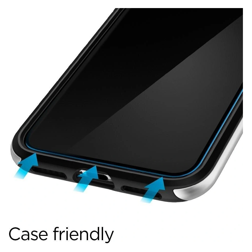 Hurtownia GSM - Szkło hartowane Spigen GLAS.tR Slim Apple iPhone 11 Pro Black [2 PACK] - SPN855BLK - {ean13} - Hurt