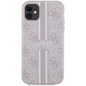 Hurtownia GSM - Etui Guess GUHMN61P4RPSP Apple iPhone 11/XR rózsaszín/pink hardcase 4G Printed Stripes MagSafe - GUE2544 - {ean13} - Hurt