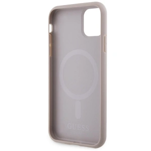 Wholesale Guess GUHMN61P4RPSP Apple iPhone 11/XR pink hardcase 4G Printed Stripes MagSafe - GUE2544 - {ean13} - Hurt