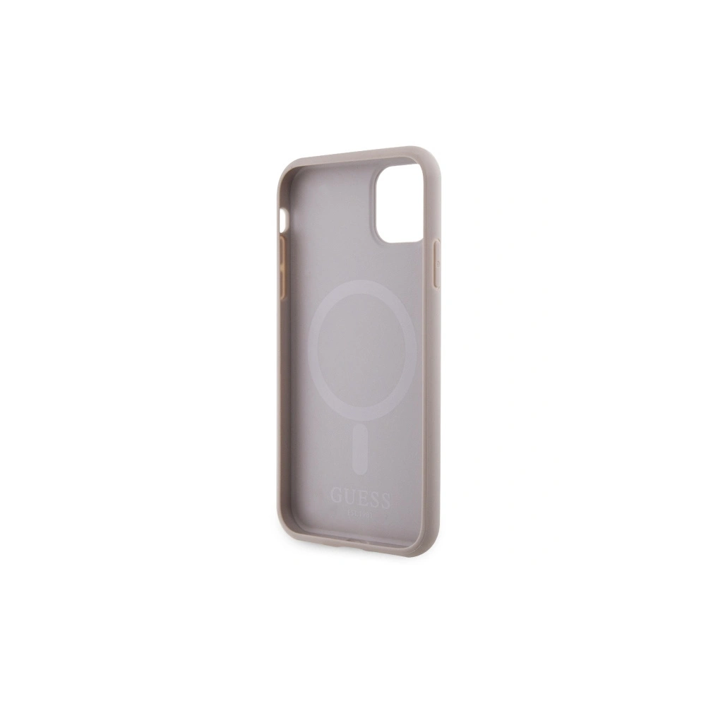 Hurtownia GSM - Etui Guess GUHMN61P4RPSP Apple iPhone 11/XR roz/roz hardcase 4G Printed Stripes MagSafe - GUE2544 - {ean13} - Hurt