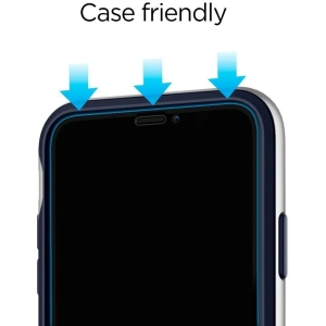 Szkło hartowane Spigen GLAS.tR Slim Apple iPhone 11 Pro Black [2 PACK]