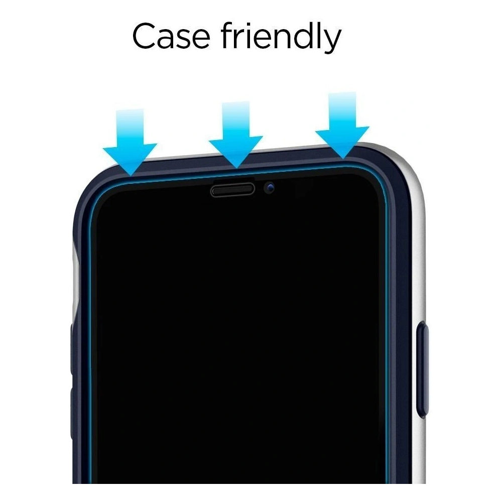 Hurtownia GSM - Szkło hartowane Spigen GLAS.tR Slim Apple iPhone 11 Pro Black [2 PACK] - SPN855BLK - {ean13} - Hurt