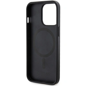 Hurtownia GSM - Etui Guess GUHMP13LP4RPSK Apple iPhone 13/13 Pro fekete/black hardcase 4G Printed Stripes MagSafe - GUE2546 - {ean13} - Hurt