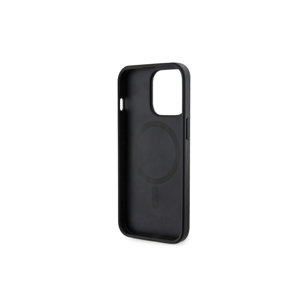 Hurtownia GSM - Etui Guess GUHMP13LP4RPSK Apple iPhone 13/13 Pro negru/black hardcase 4G Printed Stripes MagSafe - GUE2546 - {ean13} - Hurt
