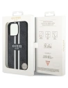 Guess GUHMP13LP4RPSK Apple iPhone 13/13 Pro black hardcase 4G Printed Stripes MagSafe