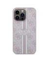 Wholesale Guess GUHMP13LP4RPSP Apple iPhone 13/13 Pro pink hardcase 4G Printed Stripes MagSafe - GUE2547 - {ean13} - Hurt