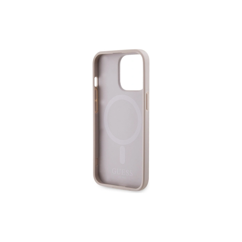 Wholesale Guess GUHMP13LP4RPSP Apple iPhone 13/13 Pro pink hardcase 4G Printed Stripes MagSafe - GUE2547 - {ean13} - Hurt