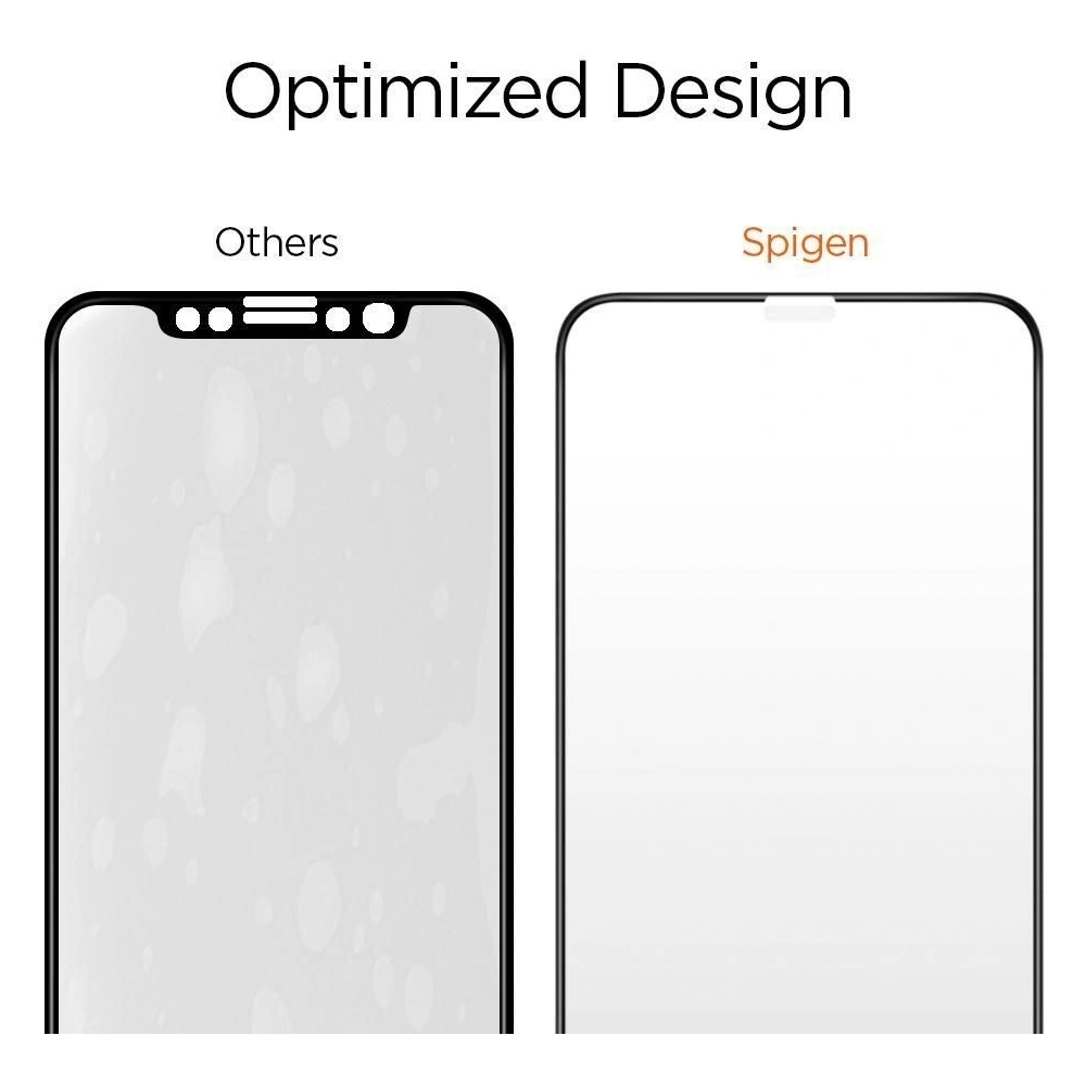 Hurtownia GSM - Szkło hartowane Spigen GLAS.tR Slim Apple iPhone 11 Pro Black [2 PACK] - SPN855BLK - {ean13} - Hurt