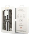 Wholesale Guess GUHMP13LP4RPSW Apple iPhone 13/13 Pro brown hardcase 4G Printed Stripes MagSafe - GUE2548 - {ean13} - Hurt