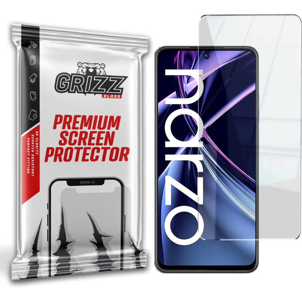 Hurtownia GSM - Hybriertes Glas GrizzGlass HybridGlass für Realme Narzo N55 - GRZ4887 - {ean13} - Hurt