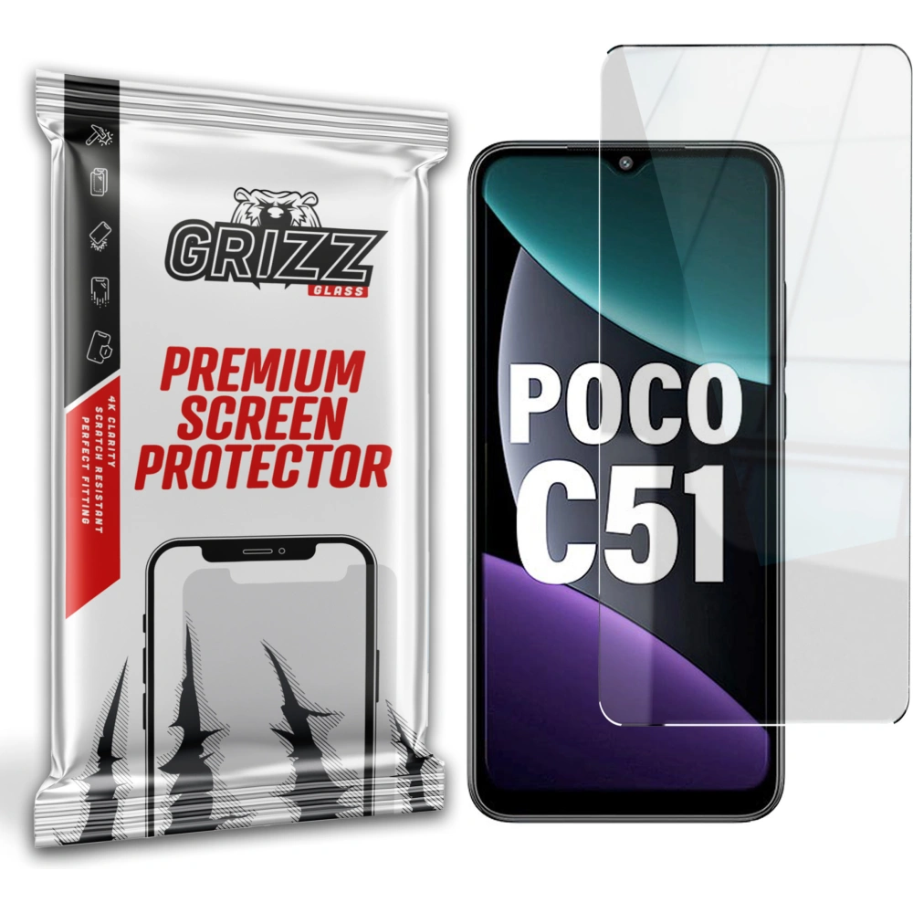 Hurtownia GSM - Hibrid üveg GrizzGlass HybridGlass Xiaomi Poco C51-hez - GRZ4888 - {ean13} - Hurt