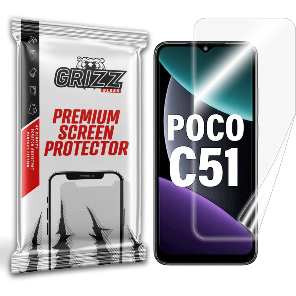 Hurtownia GSM - GrizzGlass CeramicFilm pentru Xiaomi Poco C51 - GRZ4895 - {ean13} - Hurt