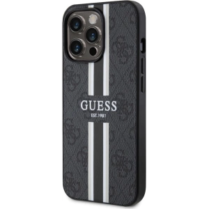 Hurtownia GSM - Etui Guess GUHMP13XP4RPSK Apple iPhone 13 Pro Max černý/black hardcase 4G Printed Stripes MagSafe - GUE2549 - {ean13} - Hurt