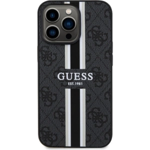 Hurtownia GSM - Etui Guess GUHMP13XP4RPSK Apple iPhone 13 Pro Max černý/black hardcase 4G Printed Stripes MagSafe - GUE2549 - {ean13} - Hurt