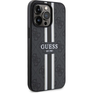 Hurtownia GSM - Etui Guess GUHMP13XP4RPSK Apple iPhone 13 Pro Max černý/black hardcase 4G Printed Stripes MagSafe - GUE2549 - {ean13} - Hurt