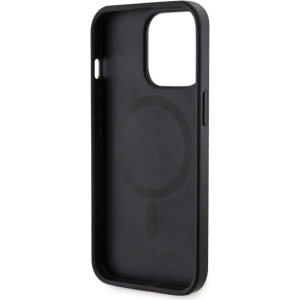 Hurtownia GSM - Etui Guess GUHMP13XP4RPSK Apple iPhone 13 Pro Max černý/black hardcase 4G Printed Stripes MagSafe - GUE2549 - {ean13} - Hurt