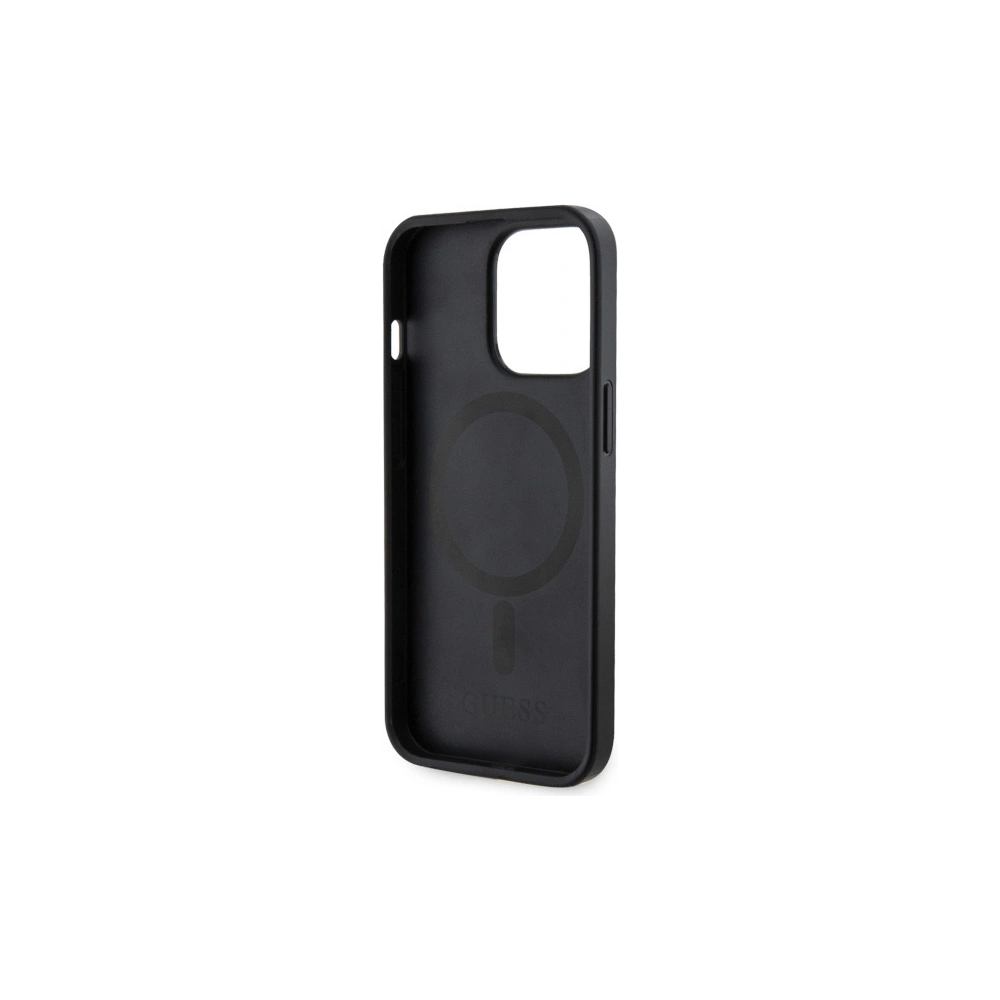 Hurtownia GSM - Etui Guess GUHMP13XP4RPSK Apple iPhone 13 Pro Max černý/black hardcase 4G Printed Stripes MagSafe - GUE2549 - {ean13} - Hurt
