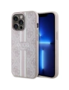 Wholesale Guess GUHMP13XP4RPSP Apple iPhone 13 Pro Max pink hardcase 4G Printed Stripes MagSafe - GUE2550 - {ean13} - Hurt