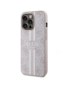 Wholesale Guess GUHMP13XP4RPSP Apple iPhone 13 Pro Max pink hardcase 4G Printed Stripes MagSafe - GUE2550 - {ean13} - Hurt